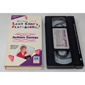 Shari Lewis Lamb Chop's Play-Along 1990 VHS Children Puppets PBS TV Show VTG